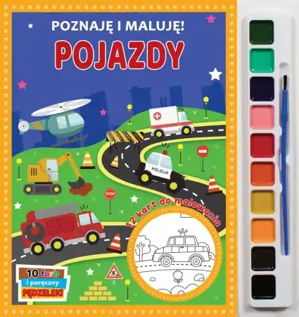 Zniżka Poznaję i maluję - Pojazdy - praca zbiorowa