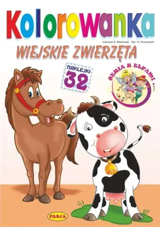 Obniżka ceny Kolorowanka. Wiejskie zwierzęta - Ernest Błędowski, Włodzimierz Kruszewski