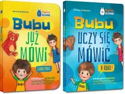 Kup teraz BUBU UCZY SIĘ MÓWIĆ + BUBU JUŻ MÓWI Buszkiewicz - Buszkiewicz Anna M.