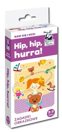 Kapitan Nauka Hip, hip, hurra! Zagadki obrazkowe - Magdalena Trepczyńska Tylko dziś