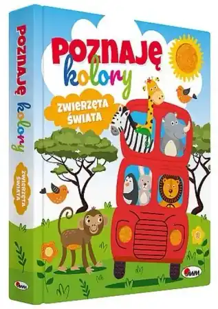 Dostępne od ręki Zwierzęta świata. Poznaję kolory - Elżbieta Korolkiewicz