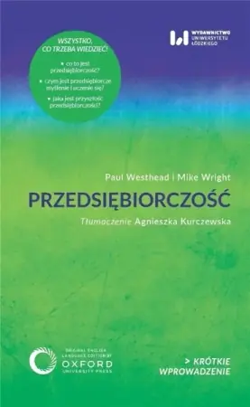 Kup online Przedsiębiorczość - Mike Wright, Paul Westhead