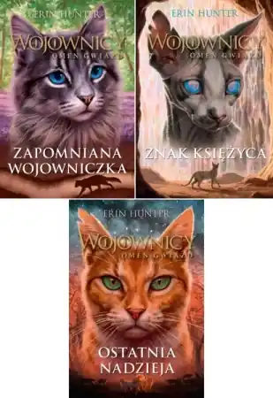 Wojownicy. Omen gwiazd. Tom 4-6, Erin Hunter - Hunter Erin Popularny