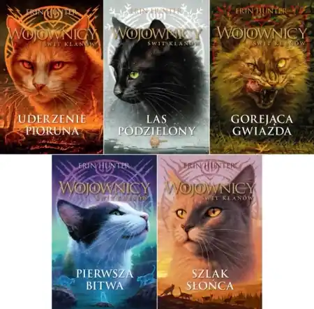 Cena promocyjna Świt klanów. Tom 1-5, Erin Hunter - Erin Hunter