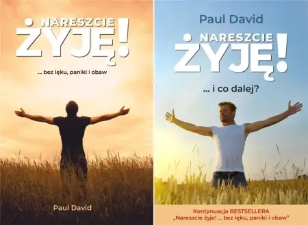 Najlepsza cena Nareszcie ŻYJĘ! bez lęku paniki/ i co dalej David - Paul David