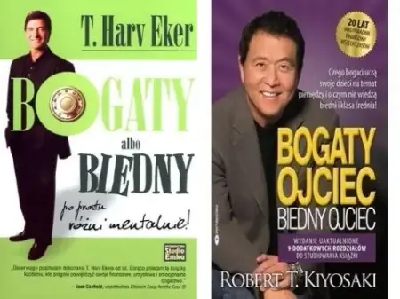 PAKIET Bogaty albo biedny / Bogaty ojciec, biedny ojciec - Robert T. Kiyosaki Bestseller